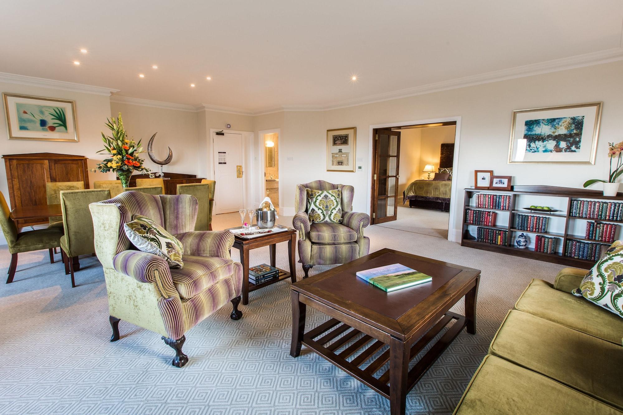 The Culloden Estate And Spa Holywood  Exterior photo The interior of a typical suite at the hotel